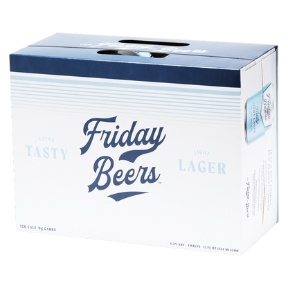 Friday Beers Tasty Light 12pk 12oz Can 4.2% ABV