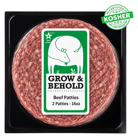 Grow & Behold Beef Burgers 2x8oz