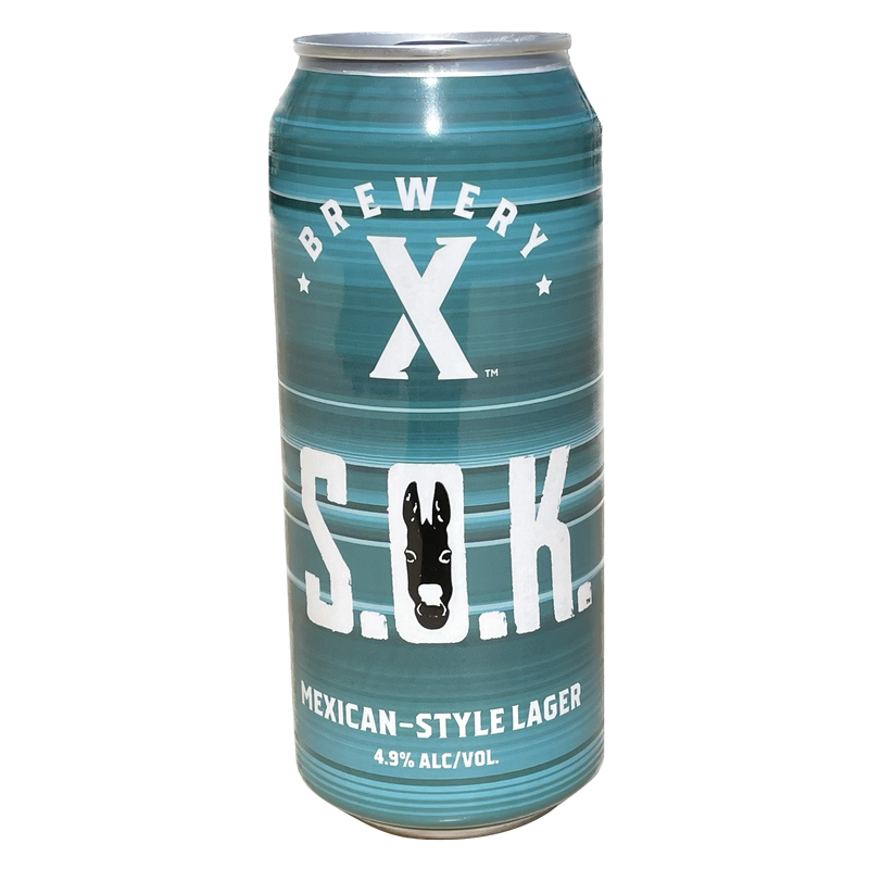 Brewery X S.O.K. Mexican Lager 6pk 16oz Can