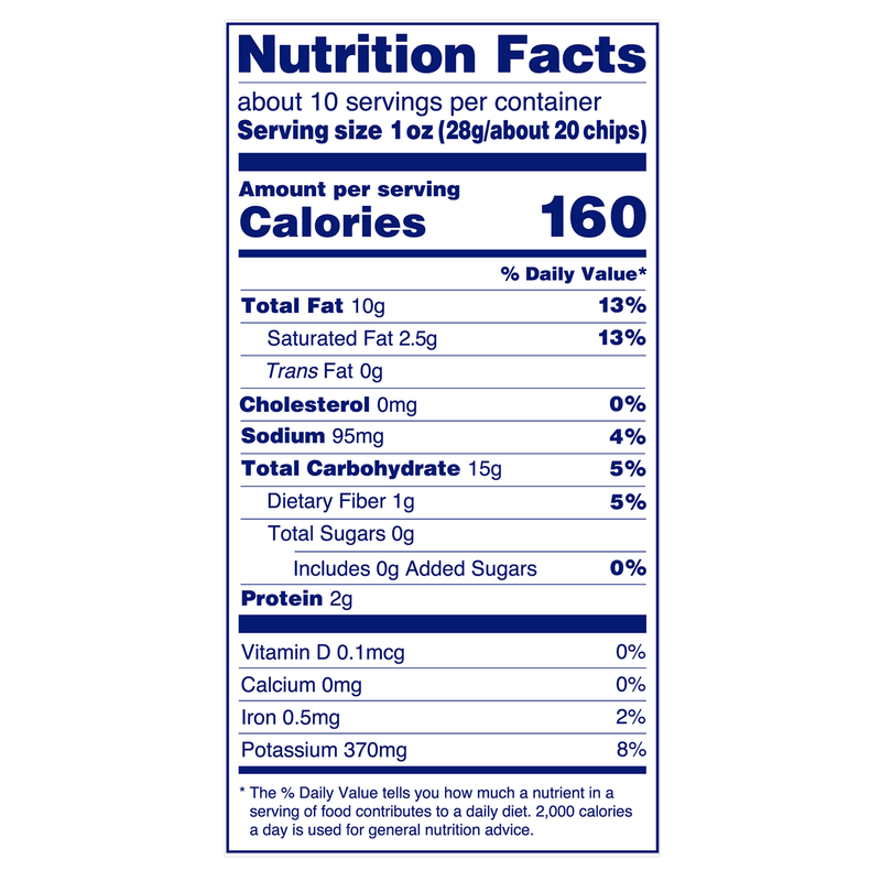 Utz Ripples Original Potato Chips 9.5oz