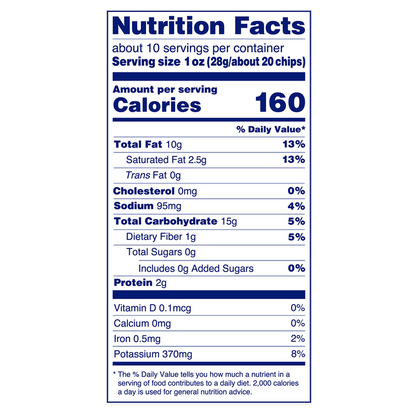 Utz Ripples Original Potato Chips 9.5oz