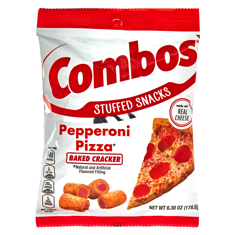 Combos Cracker Pepperoni Pizza 6.3oz