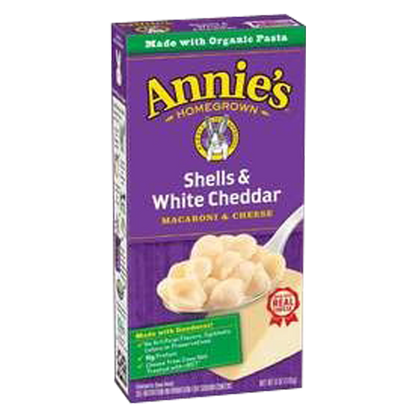Annie's Homegrown Shells & White Cheddar Macaroni & Cheese 6oz
