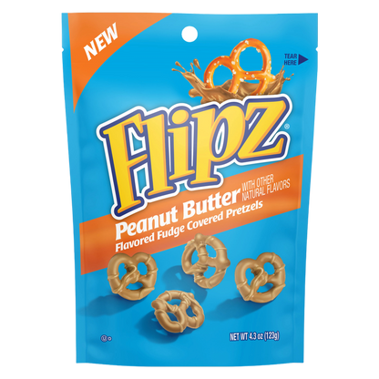 Flipz Peanut Butter Fudge, 4.3oz