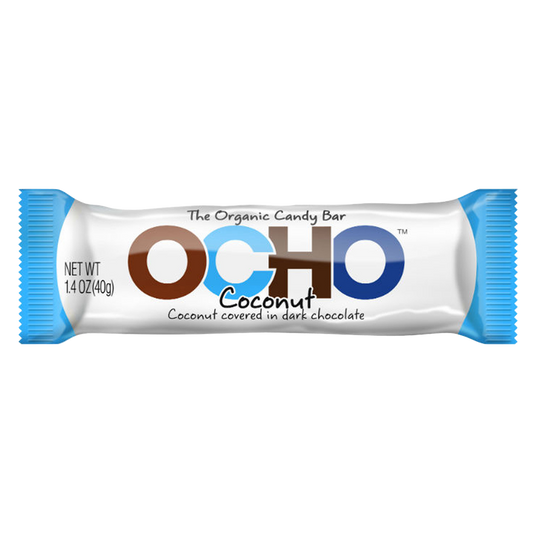 Ocho Organic Coconut Candy Bar 1.4oz