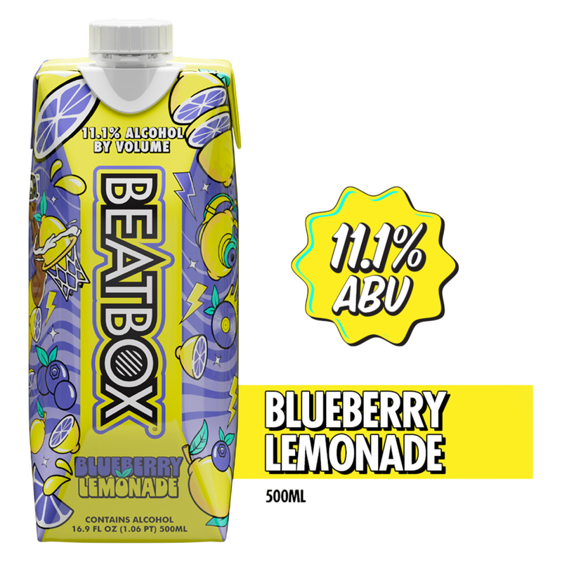 BeatBox Blueberry Lemonade 4pk 500ml