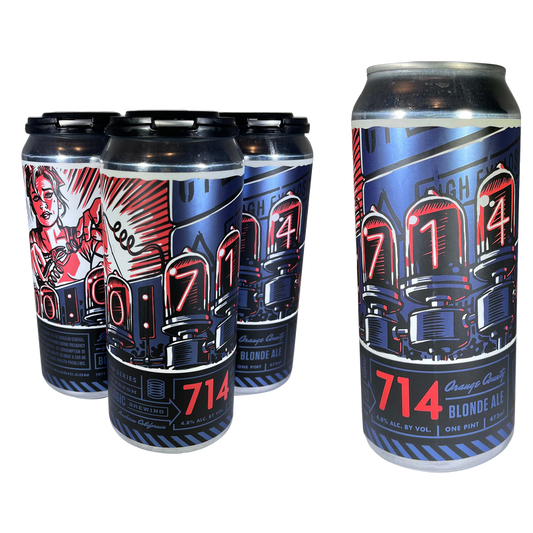 Bottle Logic Brewing 714 Blonde Ale 4pk 16oz Can