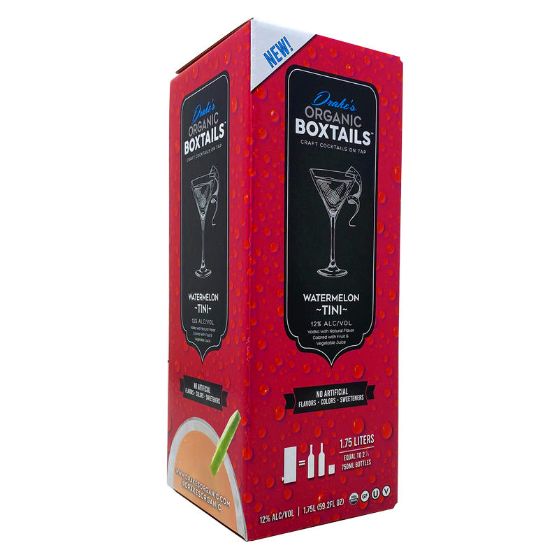Drake's Organic Boxtail Watermelon Tini 1.75L (24 Proof)