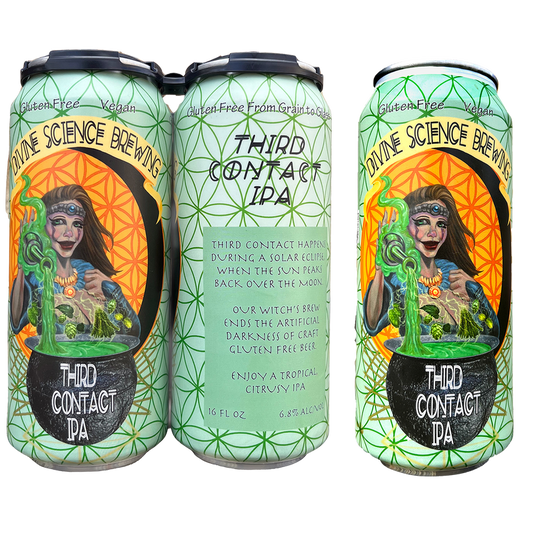 Divine Science Brewing Third Contact IPA 4pk 16oz Can