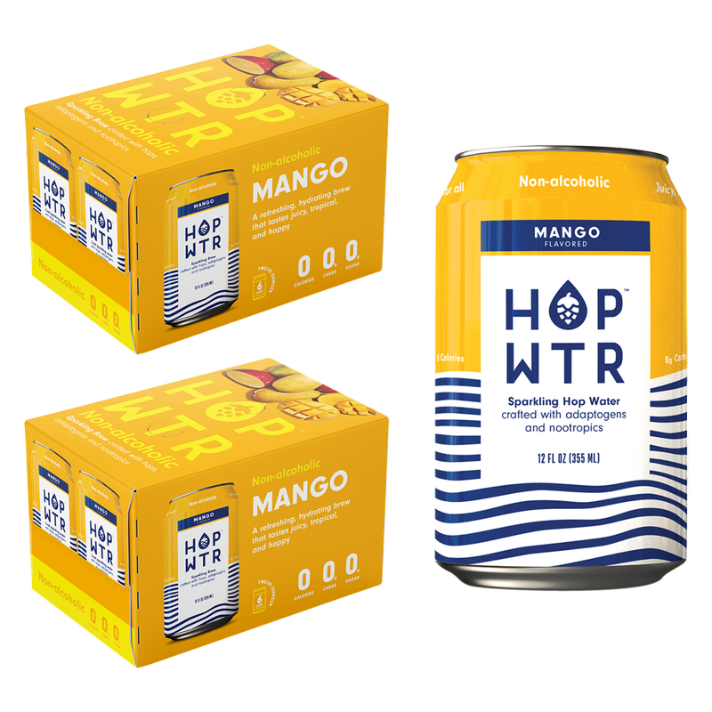 HOP WTR Mango 12pk 12oz Can