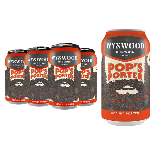 Wynwood Pop's Porter 6pk 12oz Can 6.2% ABV