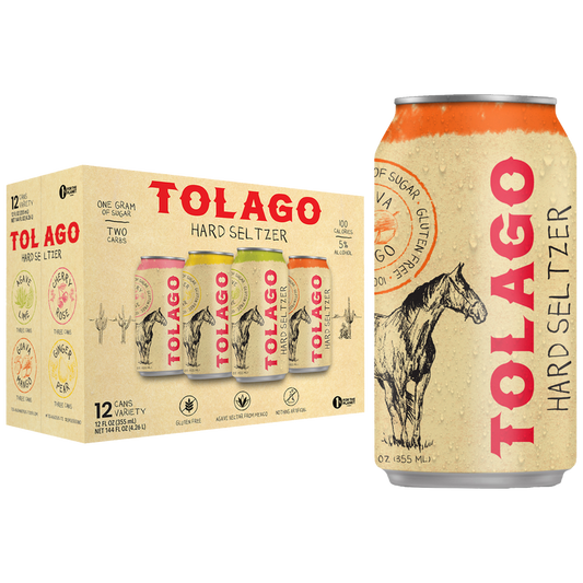 Tolago Variety Pack Hard Seltzer 12pk 12oz Can