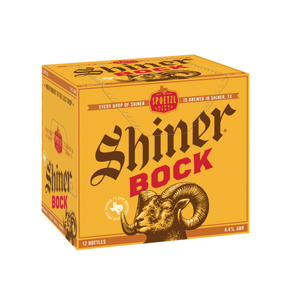 Shiner Bock 12pk 12oz Btl 4.4% ABV