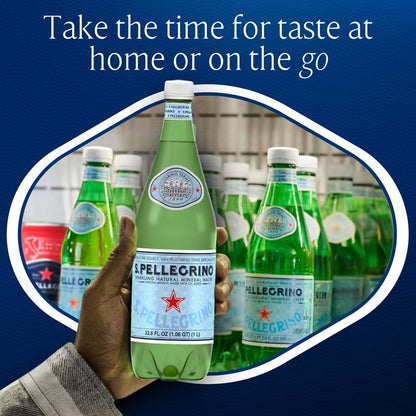 San Pellegrino Sparkling Water 12pk 1L Btl
