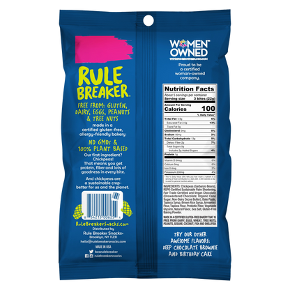 Rule Breaker Snacks Chocolate Chunk Blondie Bites 4oz