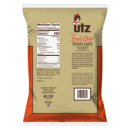 Utz Potato Chips Crab 8.5oz