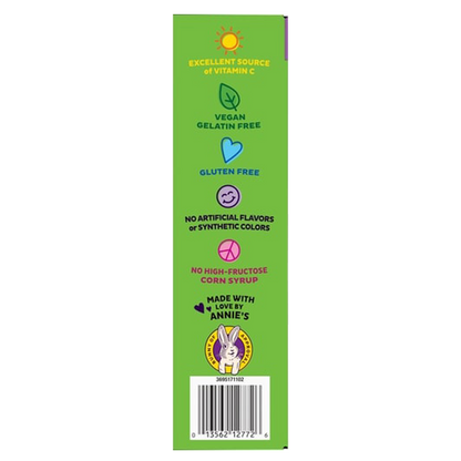 Annie's Organic Bunny Fruit Snacks, Variety Pack, Gluten Free, 22 ct