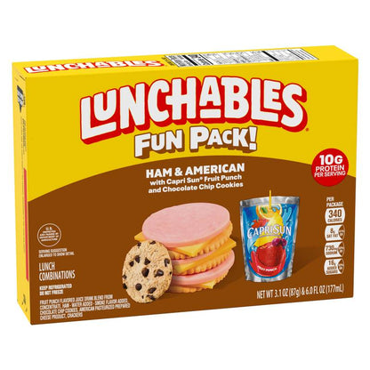 Lunchables Ham & American Cheese Lunch Combinations with Capri Sun - 9.1oz