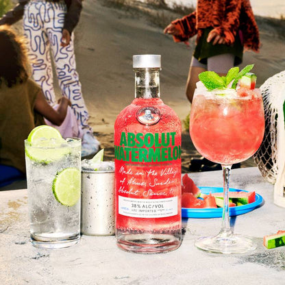 Absolut Watermelon Vodka 1L (76 Proof)