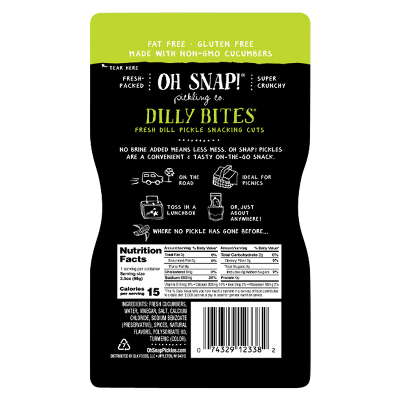 OH SNAP! Dilly Bites - 3.5oz
