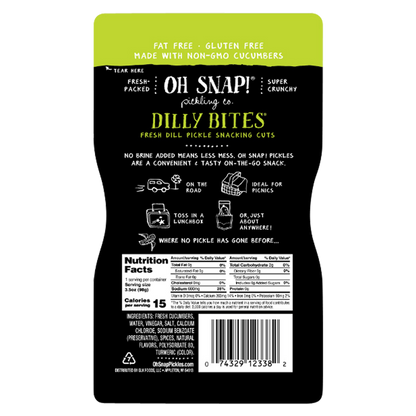 OH SNAP! Dilly Bites - 3.5oz