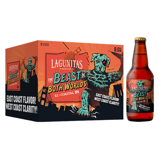 Lagunitas Beast of Both Worlds IPA, 12pk Btl 12oz 8% ABV