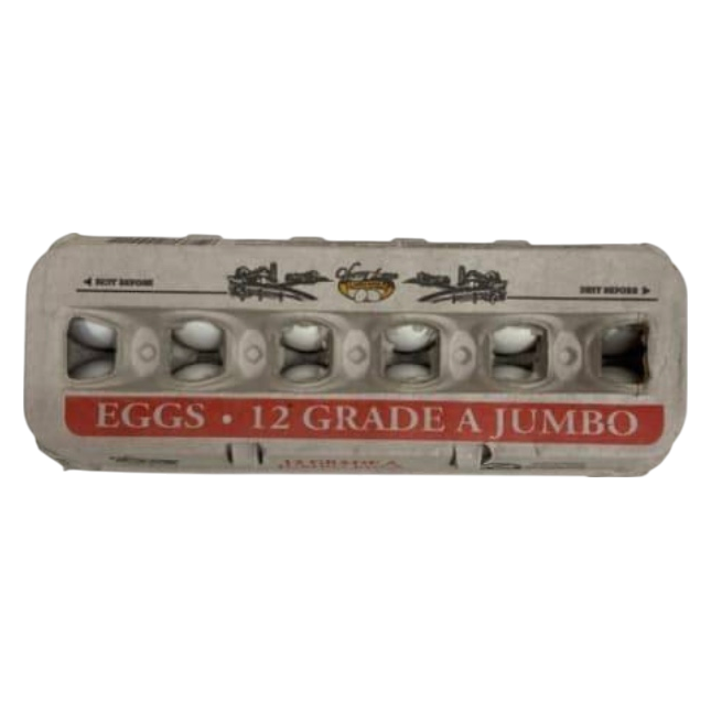 Cherry Lane Jumbo Eggs - 12ct