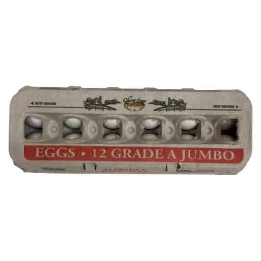 Cherry Lane Jumbo Eggs - 12ct