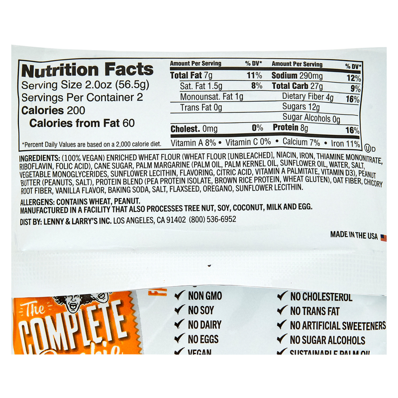 The Complete Cookie Peanut Butter 4oz