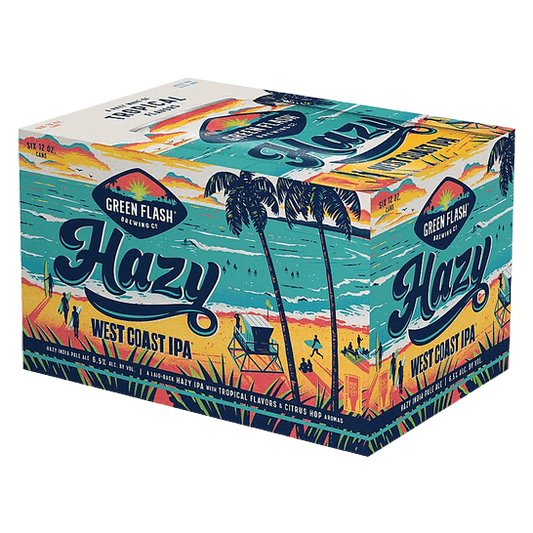 Green Flash Hazy West Coast IPA  (6PK 12 OZ)