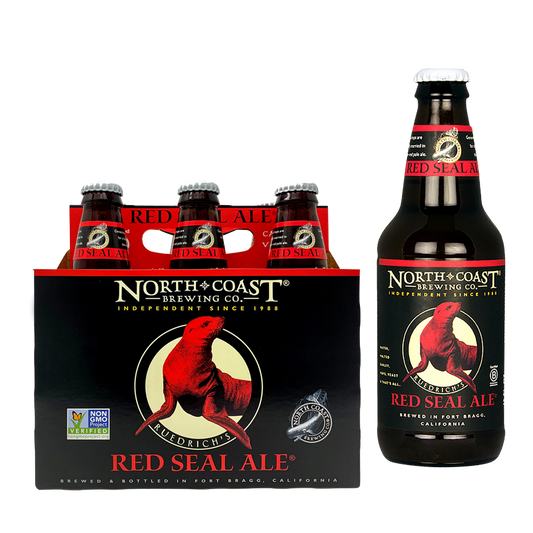 North Coast Brewing Red Seal Ale 6pk 12oz Btl