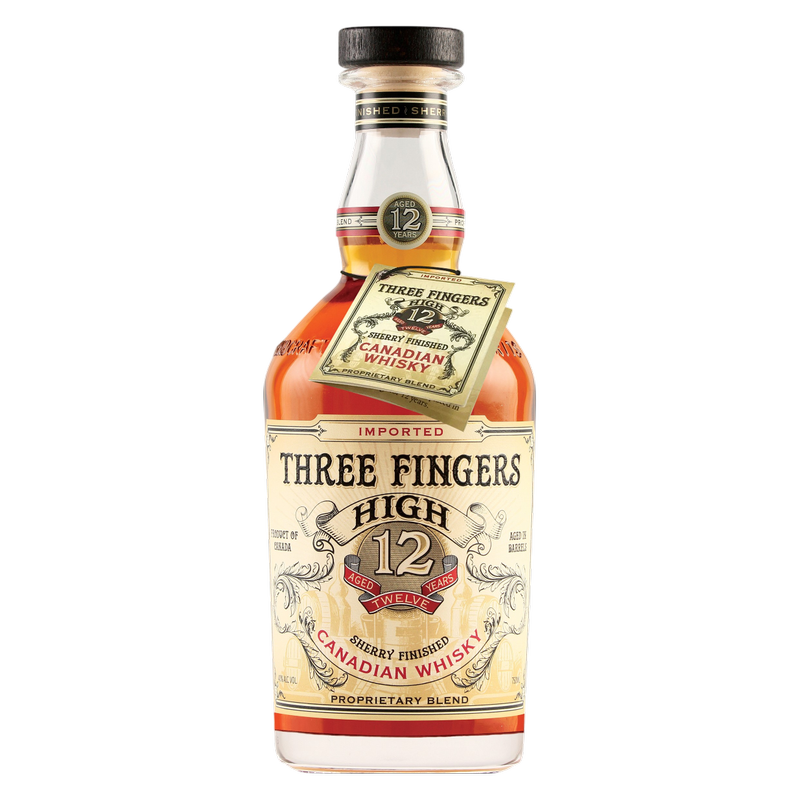 Three Fingers Canadian Whisky 12 Yr 750ml