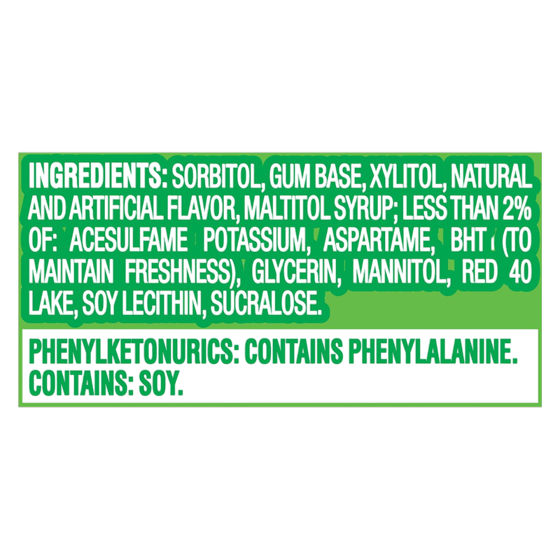 Trident Spearmint, 14pc Wallet Pack