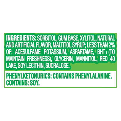 Trident Spearmint, 14pc Wallet Pack