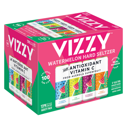 Vizzy Watermelon Variety 12pk 12oz Can 5.0% ABV