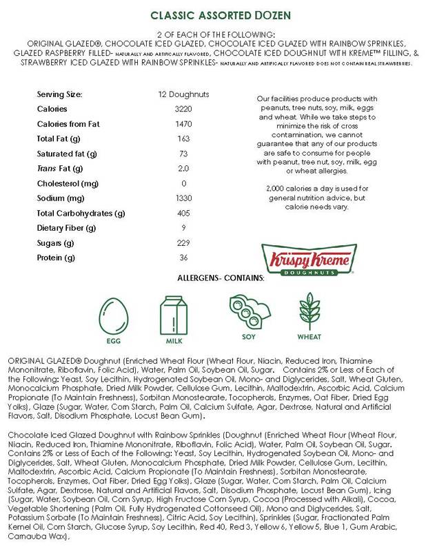 Krispy Kreme® 3-Count Assorted Doughnuts