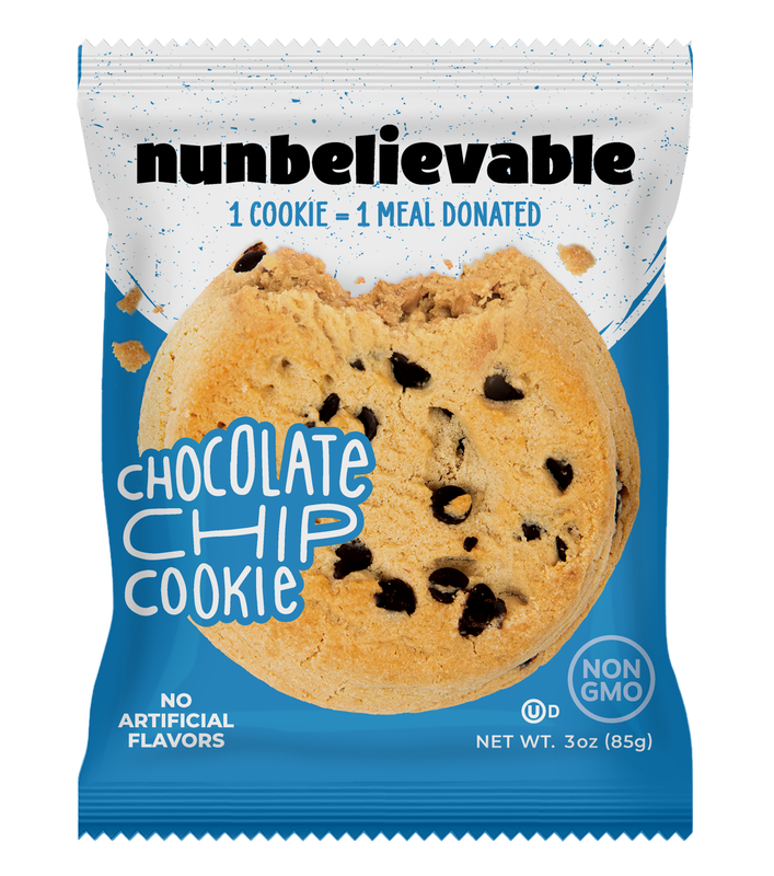 Nunbelievable Chocolate Chip Artisanal Cookie 3oz