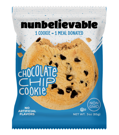 Nunbelievable Chocolate Chip Artisanal Cookie 3oz