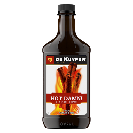 Dekuyper Hot Damn! Cinnamon Schnapps 375ml (30 Proof)