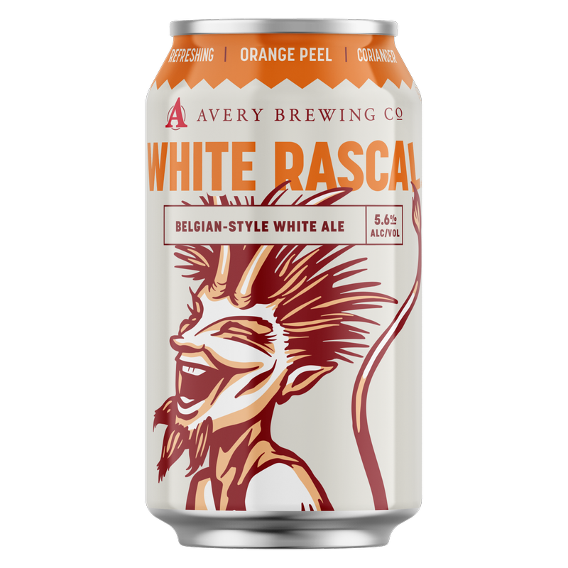 Avery White Rascal 6pk 12oz Can 5.6% ABV