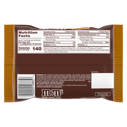 M&M's Campfire S'mores Laydown Bag Halloween - 7.44oz