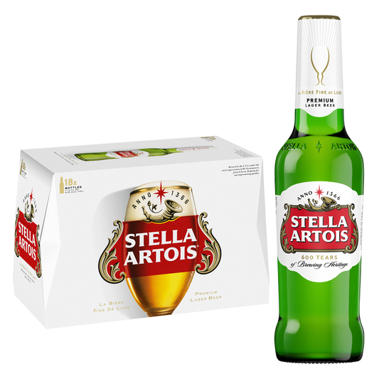 Stella Artois 18pk 11.2oz Btl