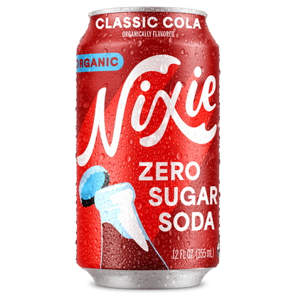 Nixie Organic Zero Sugar Soda Variety Pack 8pk 12oz Can