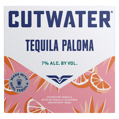 Cutwater Grapefruit Tequila Paloma 4pk 12oz Cans