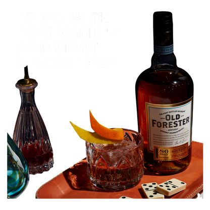 Old Forester 86 Proof Kentucky Straight Bourbon Whisky, 50 mL Bottle, 86 Proof