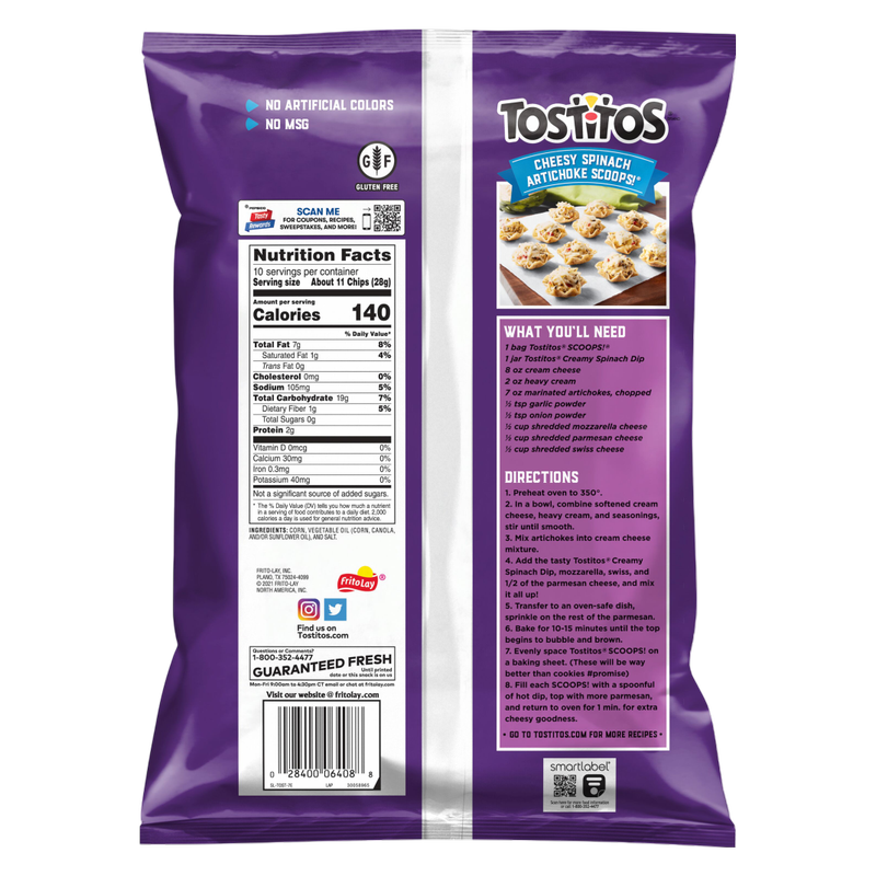 Tostitos Scoops 10oz