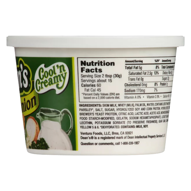 Dean's French Onion Dip - 16oz