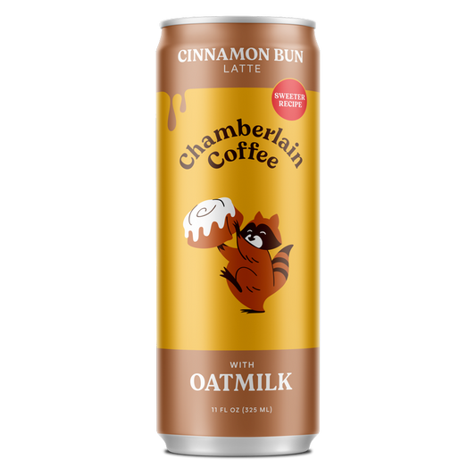 Chamberlain Oatmilk Cinnamon Bun Latte 11oz Can