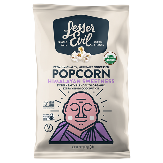 LesserEvil Himalayan Sweetness Organic Popcorn 7oz