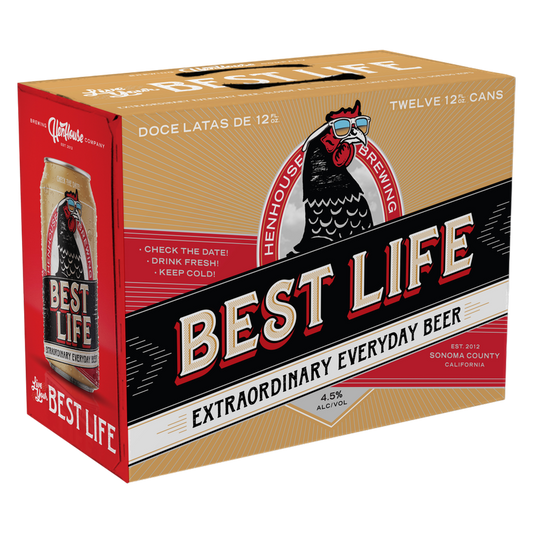 HENHOUSE BEST LIFE BLOND 12PKC (12PKC 12 OZ)